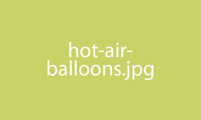 Hot Air Balloons